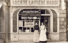 La société Laitière MAGGI, 18 rue des Feuillantines, a laissé sa place aujourd’hui à une pharmacie